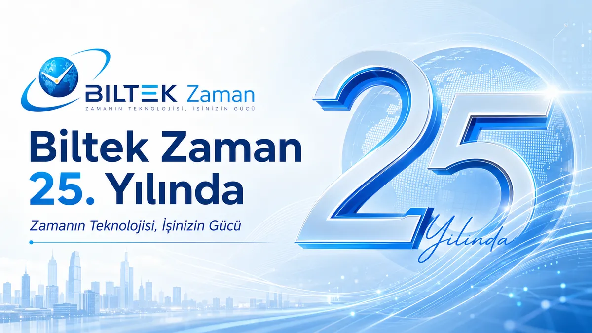 Biltek Zaman güvenlik ve geçiş kontrol sistemleri — 25. yıl