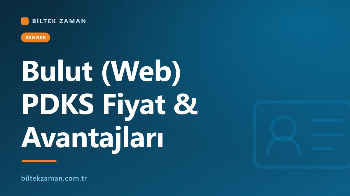 Bulut pdks web tabanlı çok şubeli personel takip sistemi - Biltek Zaman