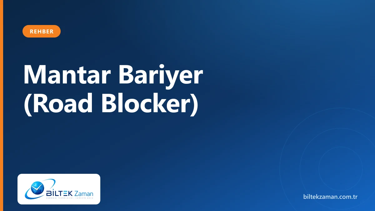Zeminden yükselen mantar bariyer (road blocker) güvenlik girişi — Biltek Zaman