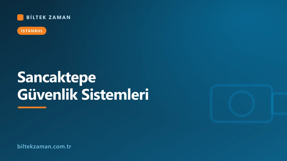 Sancaktepe güvenlik sistemleri kurulumu yapan Biltek Zaman ekibi lojistik depoda kamera ve geçiş kontrol montajı